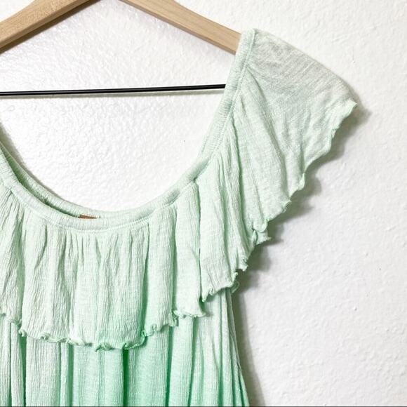 Free People Cora Lee Top Sea Foam Combo Small - Picture 4 of 8